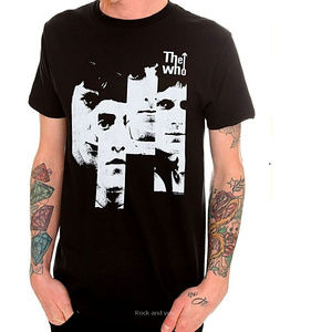 The Who Photo hard rock power pop Official T-Shirt M NWT